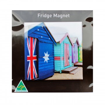 Brighton Beach Boxes Fridge Magnet